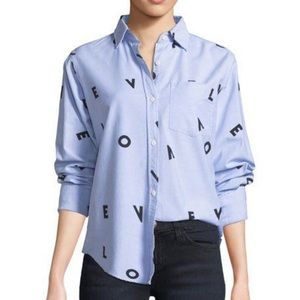 Current/Elliott Derby Love Letter Blouse